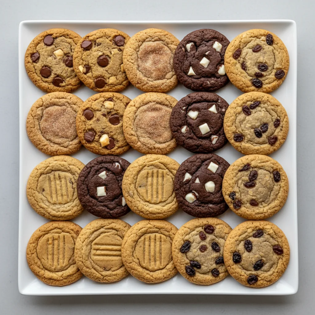 Assorted Freshly Baked Cookies (24 Pieces) Assorted Freshly Baked Cookies (24 Pieces)