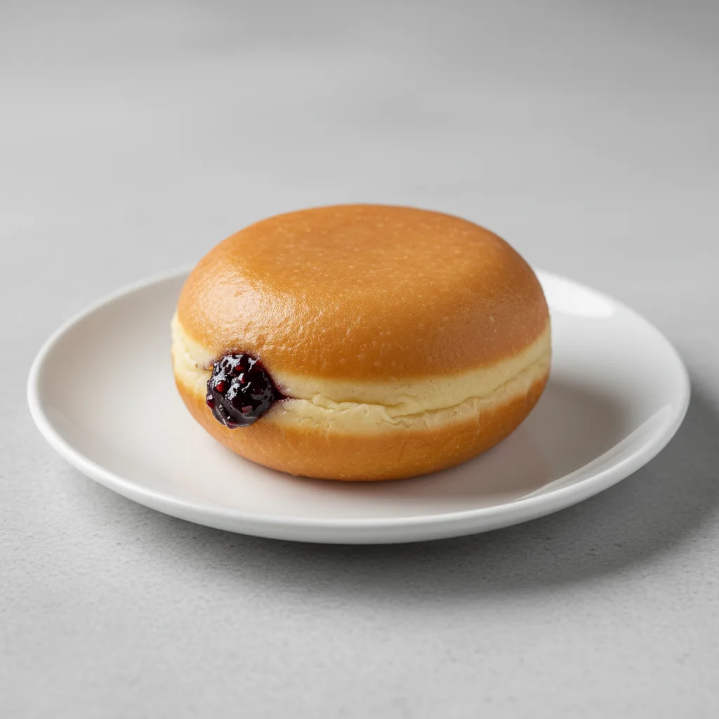 Individual Black Raspberry Donut Individual Black Raspberry Donut