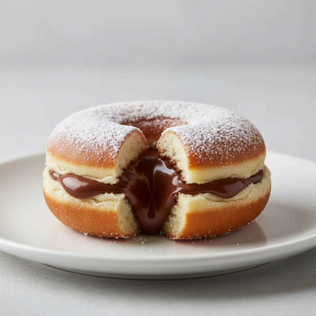 Individual Chocolate Crème Donut Individual Chocolate Crème Donut