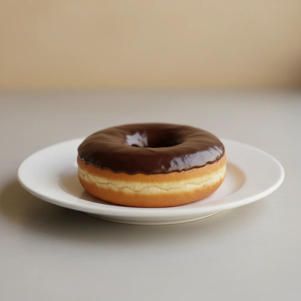 Individual Chocolate Iced Rings Donut Individual Chocolate Iced Rings Donut