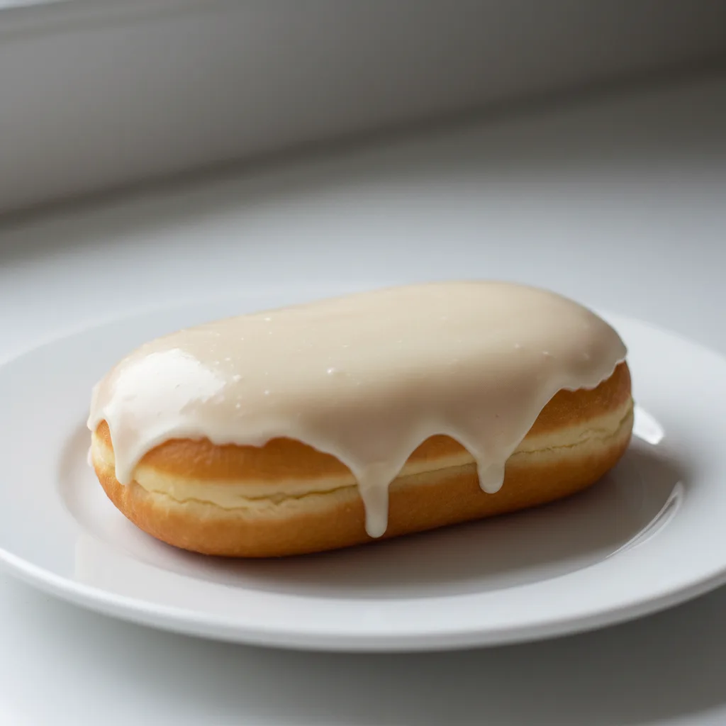 Individual Vanilla Iced Long Johns Donut Individual Vanilla Iced Long Johns Donut