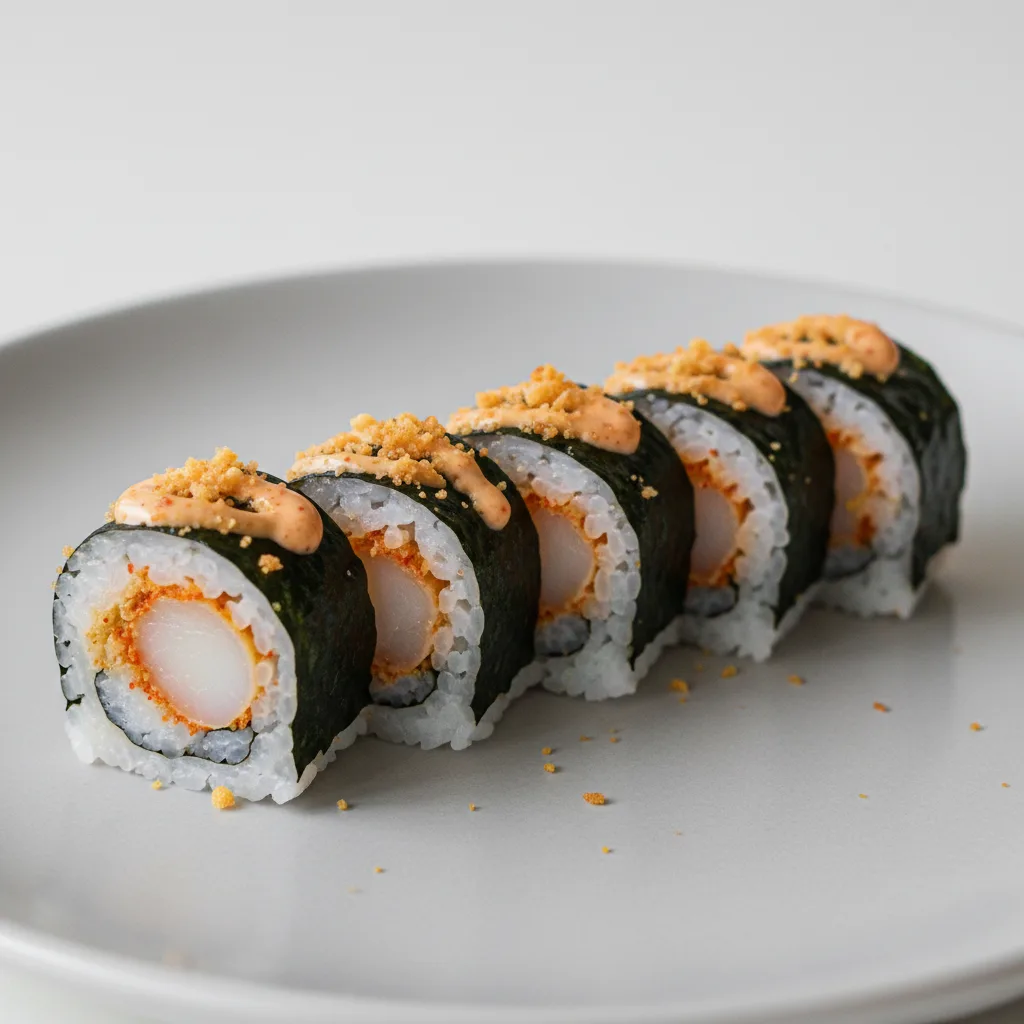 Spicy Scallop Roll Spicy Scallop Roll