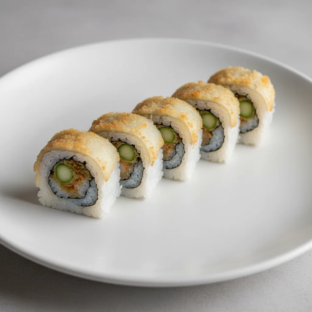 Asparagus Tempura Roll Asparagus Tempura Roll