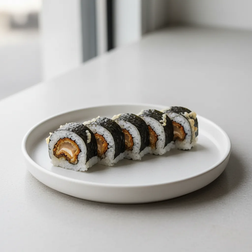 Shiitake Mushroom Tempura Roll Shiitake Mushroom Tempura Roll