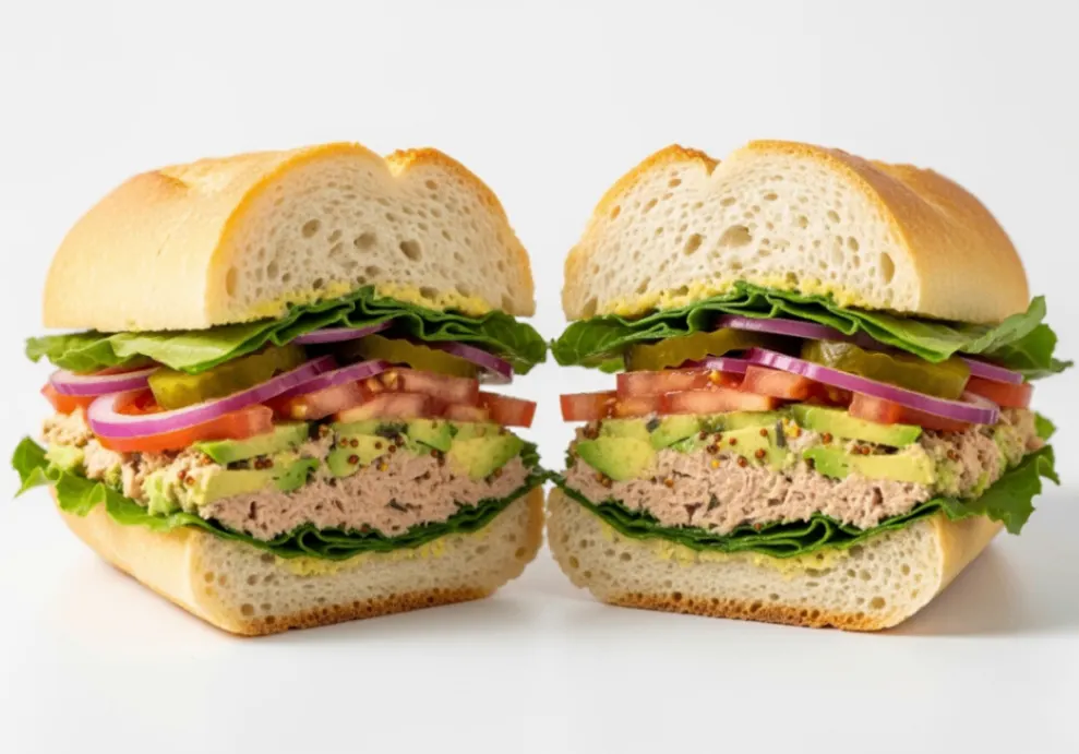 Gluten Free Tuna Avocado Sandwich (Dairy Free, Nut Free)