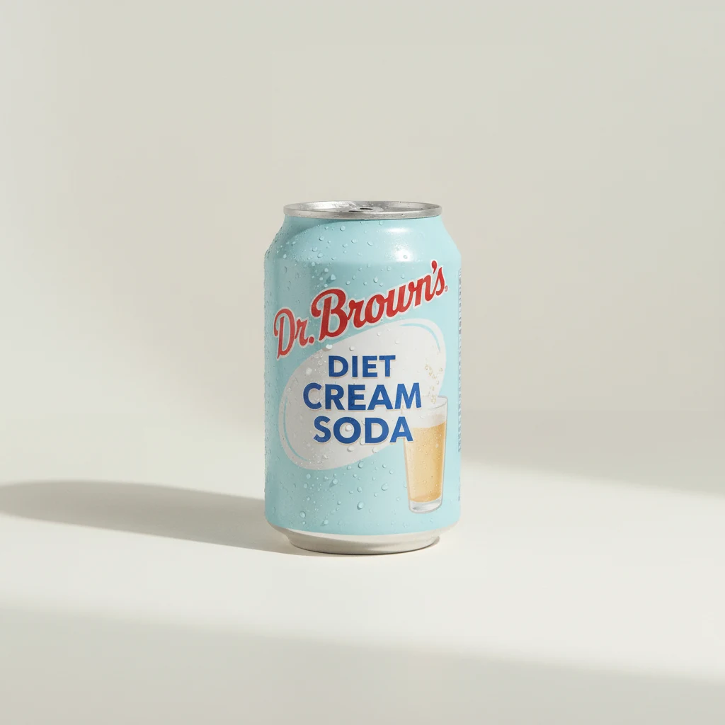 Dr. Brown's Soda — Diet Cream Soda