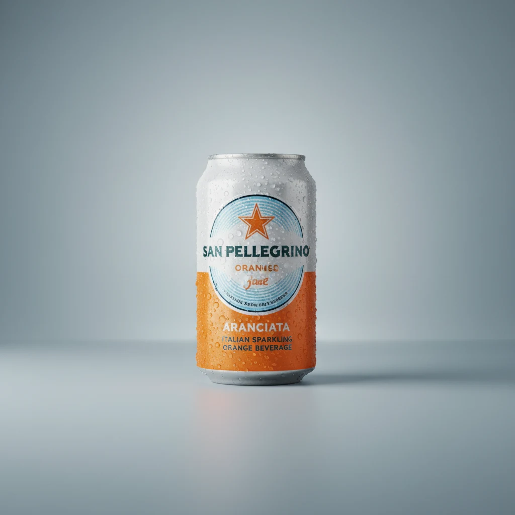 San Pellegrino Soda — Orange