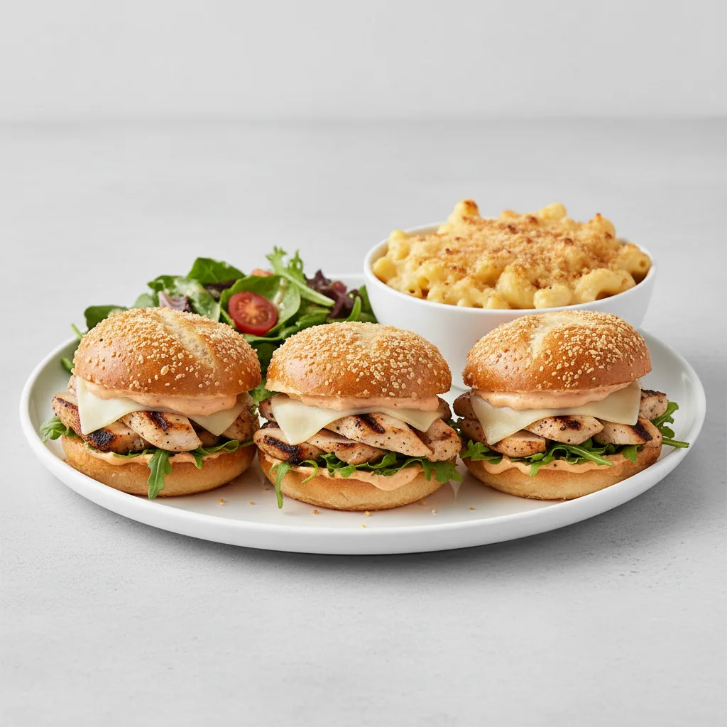 Grilled Chicken Sliders Grilled Chicken Sliders
