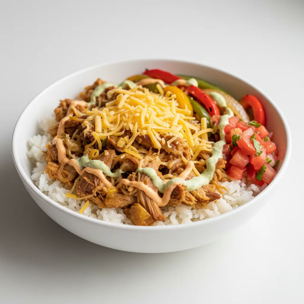 Citrus Mojo Pork Rice Bowl Citrus Mojo Pork Rice Bowl