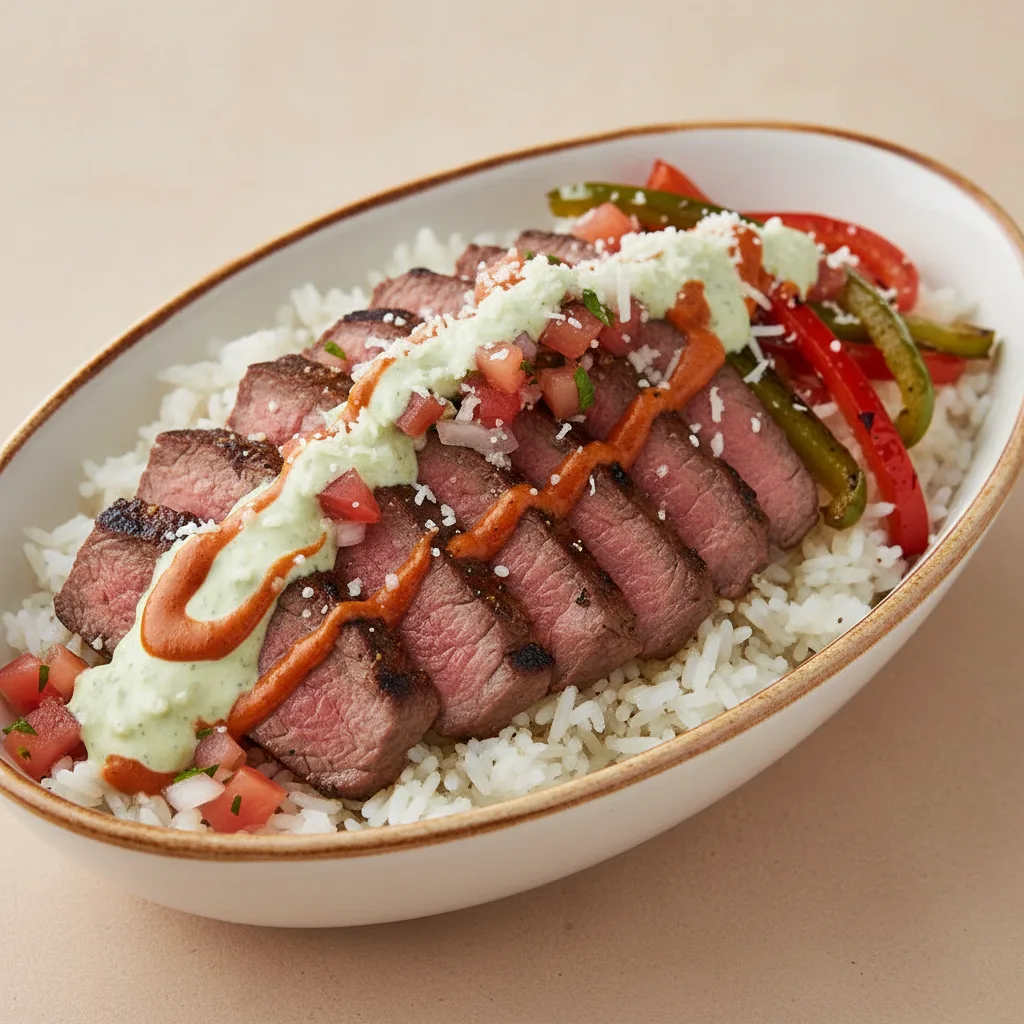 Chimichurri Flank Steak Rice Bowl Chimichurri Flank Steak Rice Bowl