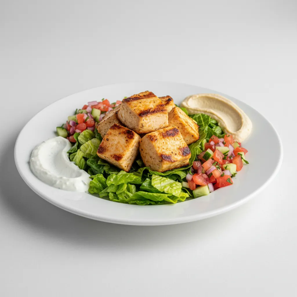 Chicken Souvlaki Salad Chicken Souvlaki Salad