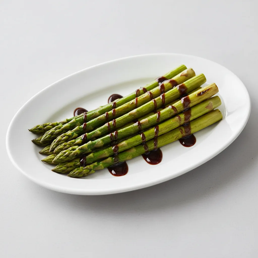 Grilled Asparagus with Balsamic glaze