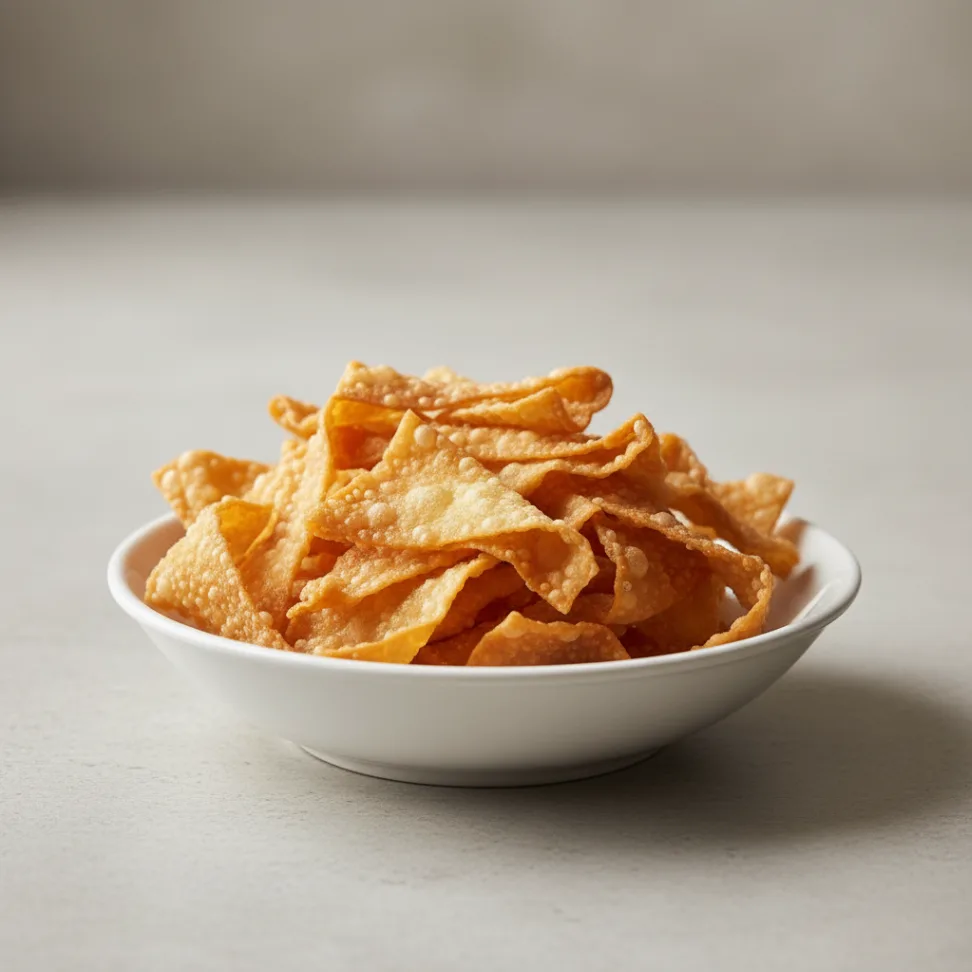 Crunchy Wonton Strips