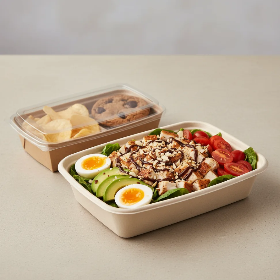 California Cobb Salad with Chips and Cookie