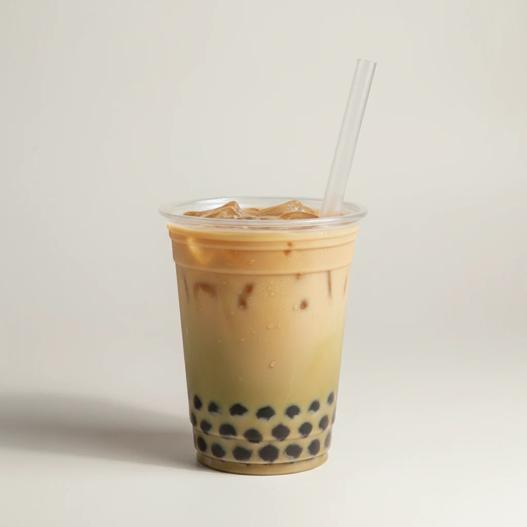 Four Seasons Milk Tea with Boba [16 oz]