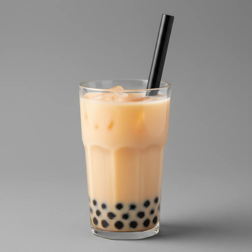 Orange Yakult with Boba [16 oz]