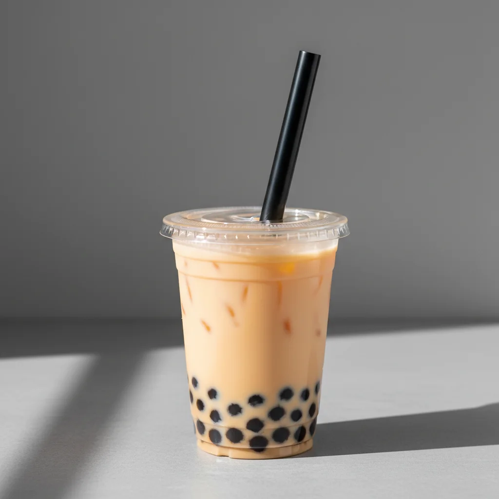 Orange Yakult with Boba [24 oz]