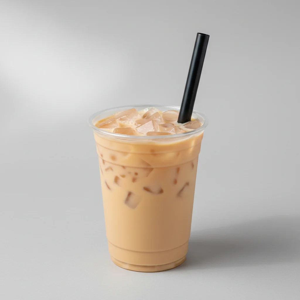 Four Seasons Milk Tea with Lychee Jelly [16 oz]