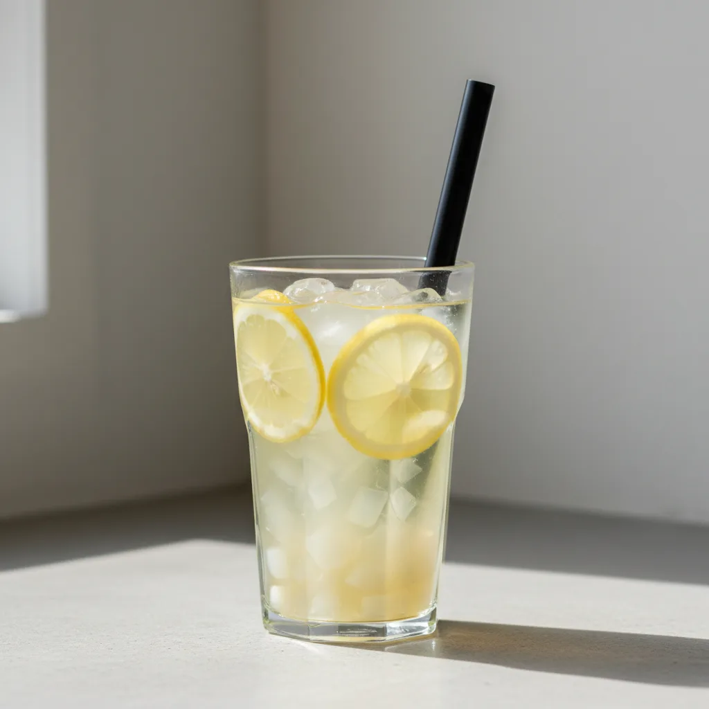 Fresh Lemon Green Tea with Lychee Jelly [16 oz]
