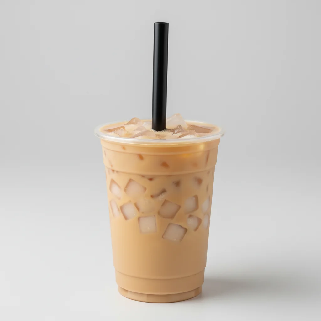 Four Seasons Milk Tea with Lychee Jelly [24 oz]