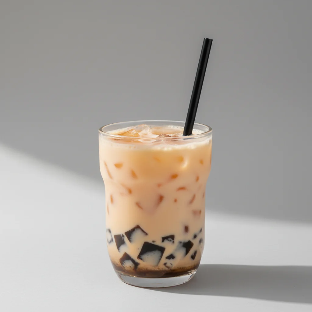 Orange Yakult with Grass Jelly [16 oz]
