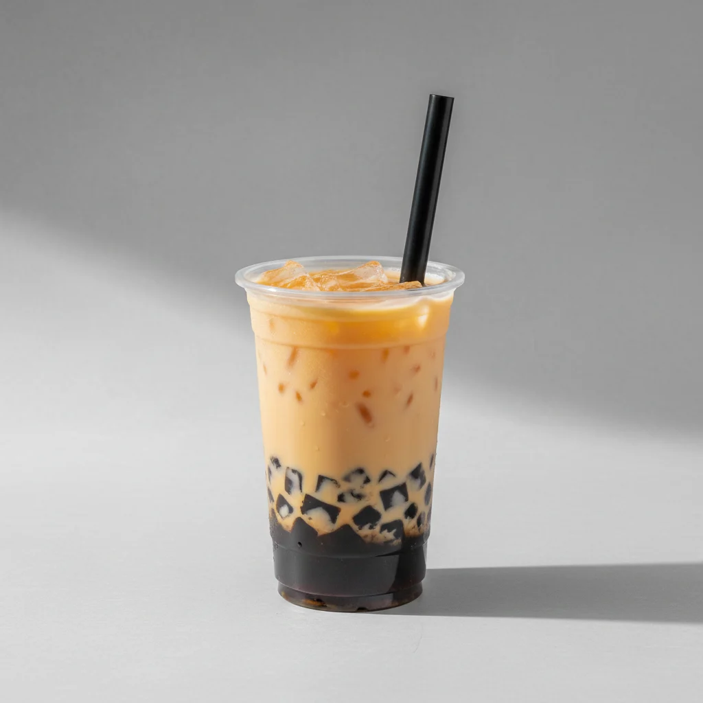 Orange Yakult with Grass Jelly [24 oz]