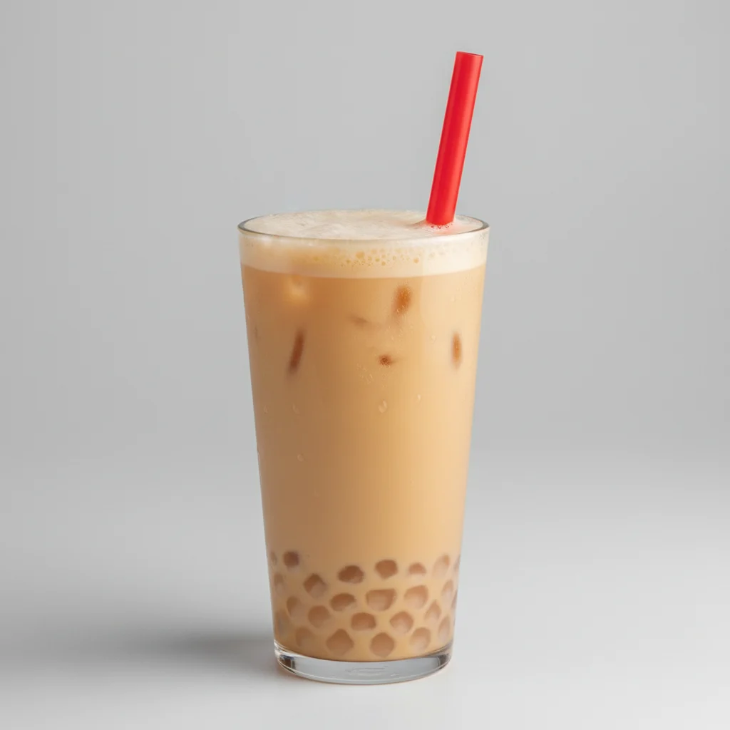 Four Seasons Milk Tea with Crystal Boba [16 oz]