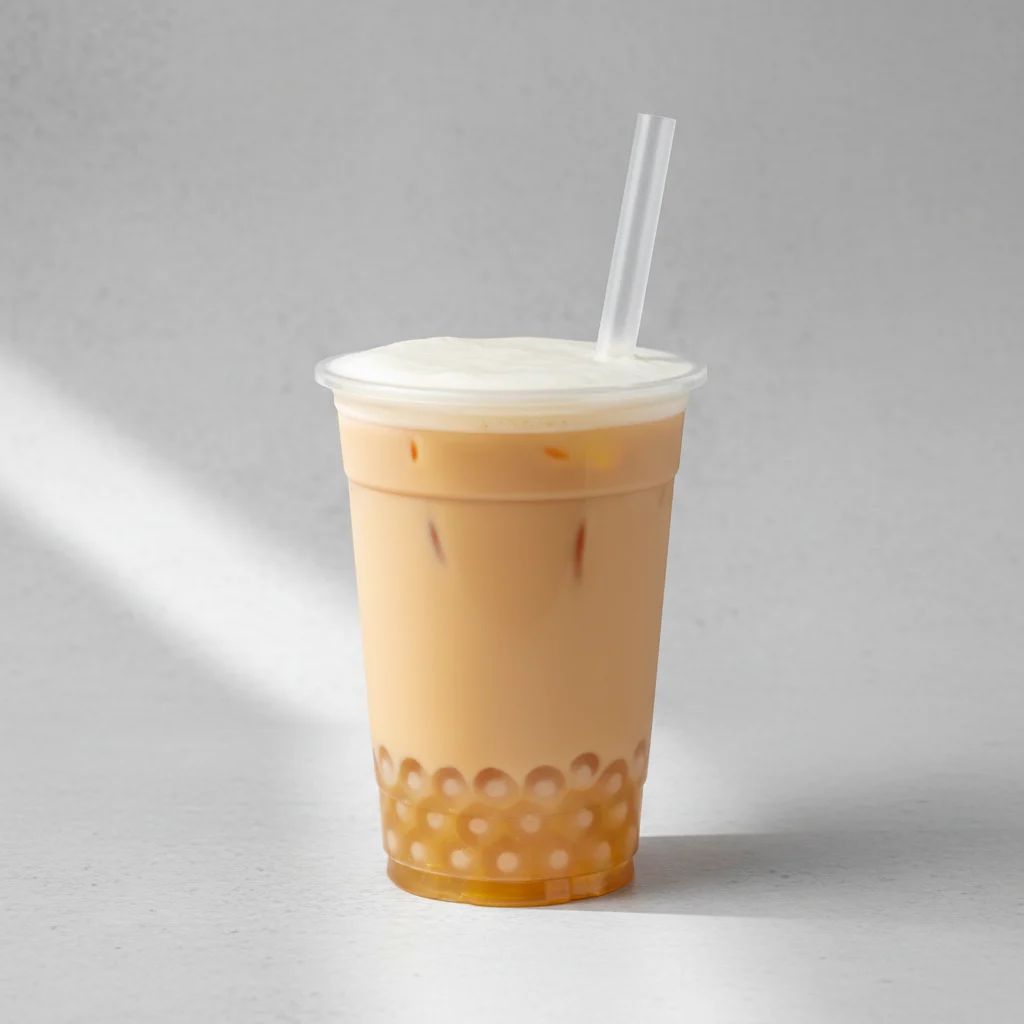Four Seasons Milk Tea with Crystal Boba [24 oz]