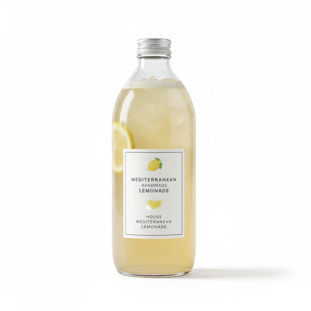 Mediterranean Handmaid Lemonade 32oz. Mediterranean Handmaid Lemonade 32oz.