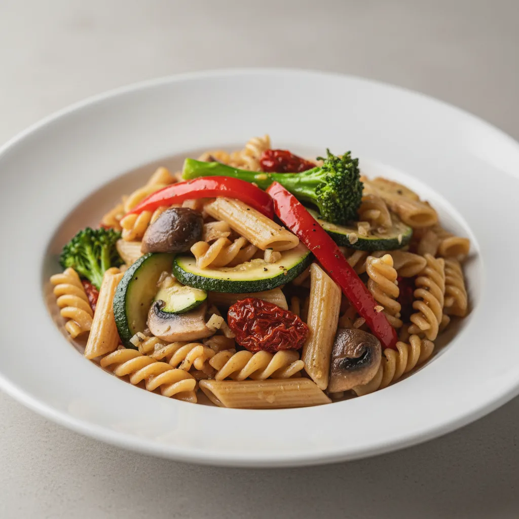 Vegan Pasta – Olive Oil Vegetables Vegan Pasta – Olive Oil Vegetables