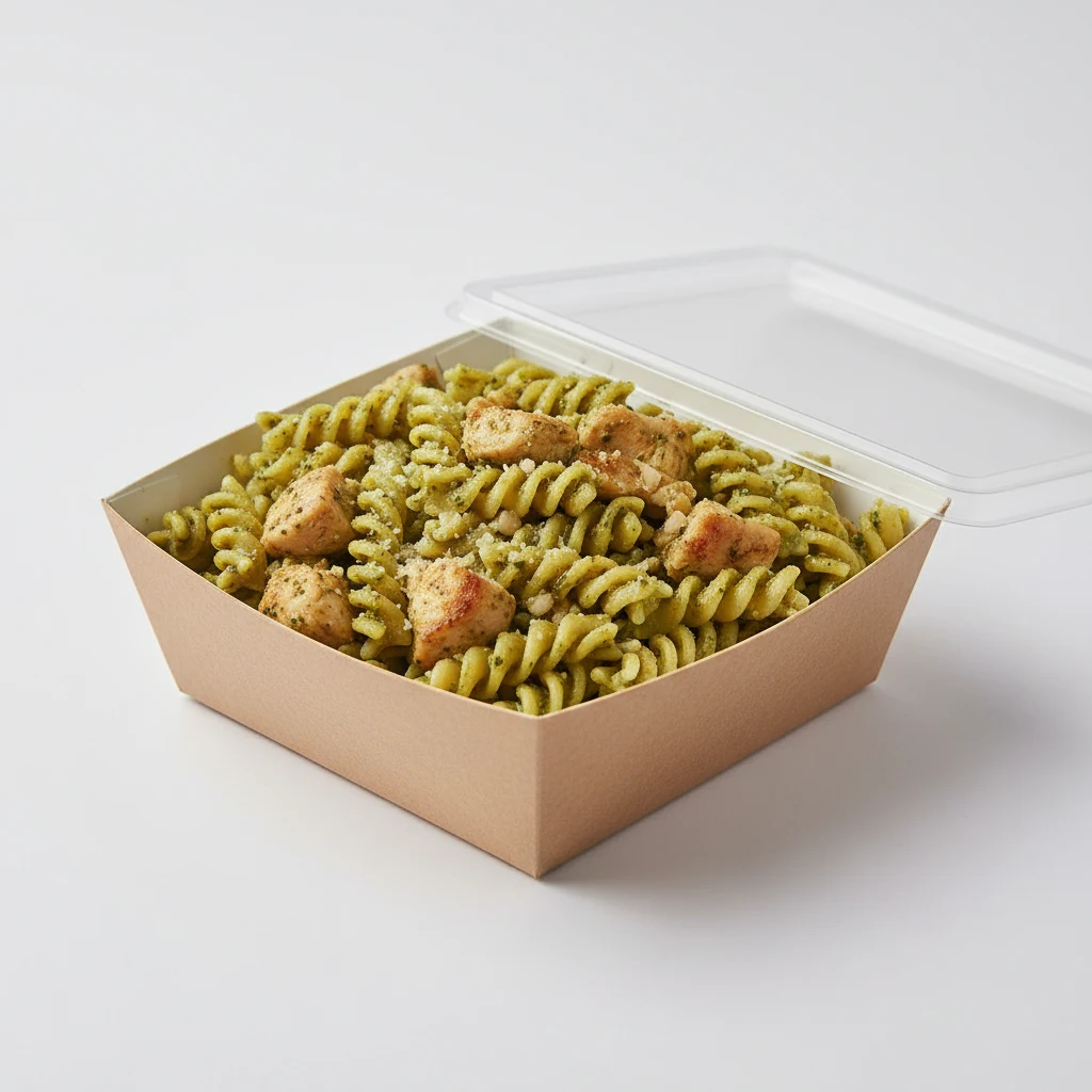 Pasta With Chicken - Pesto Pasta With Chicken - Pesto