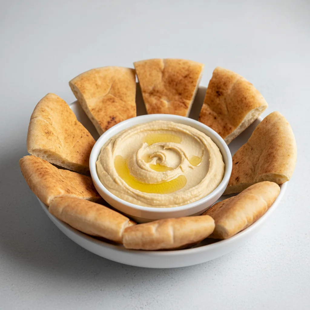 Hummus With Pita Bread Hummus With Pita Bread