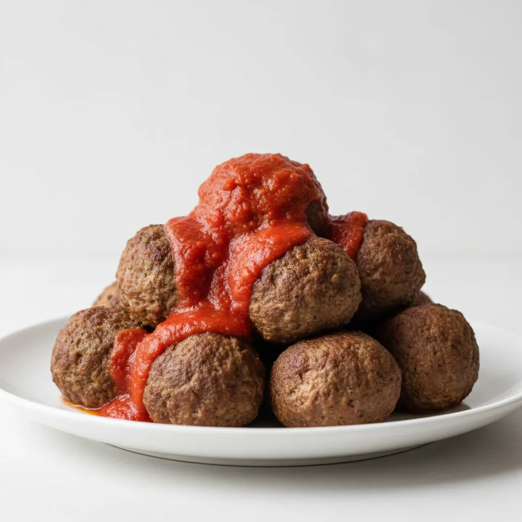Meatballs With Marinara Sauce (10 Pcs) Meatballs With Marinara Sauce (10 Pcs)