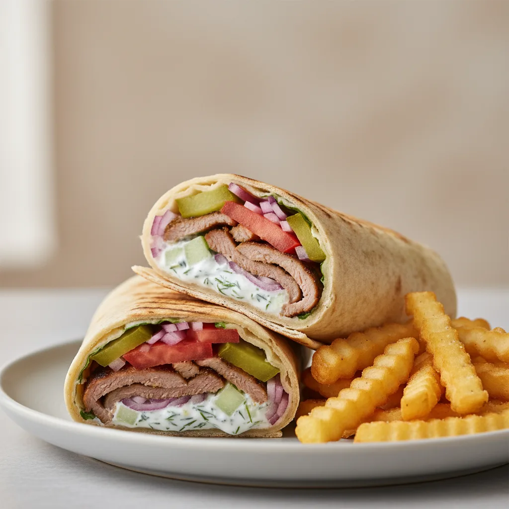 Gyro Lamb Wrap Gyro Lamb Wrap