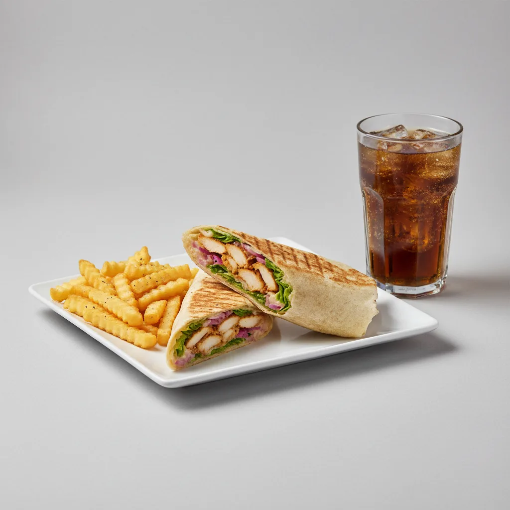 Shawarma Wrap Combo Shawarma Wrap Combo