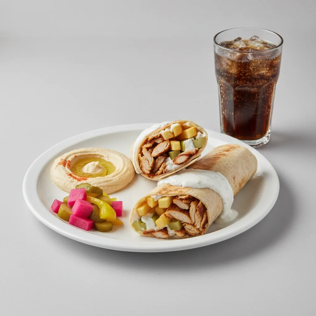 Shawarma Lafah Combo Shawarma Lafah Combo