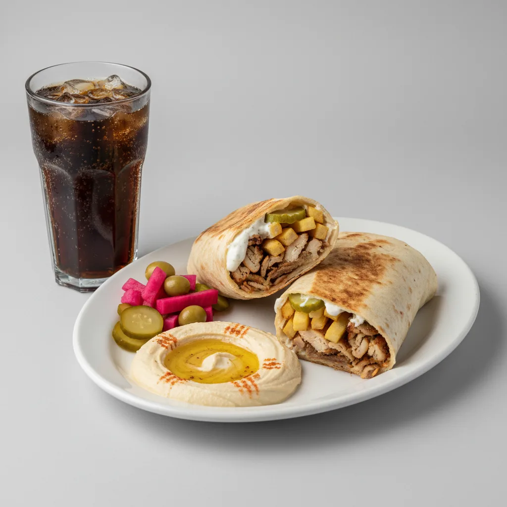 Kebab Lafah Combo Kebab Lafah Combo