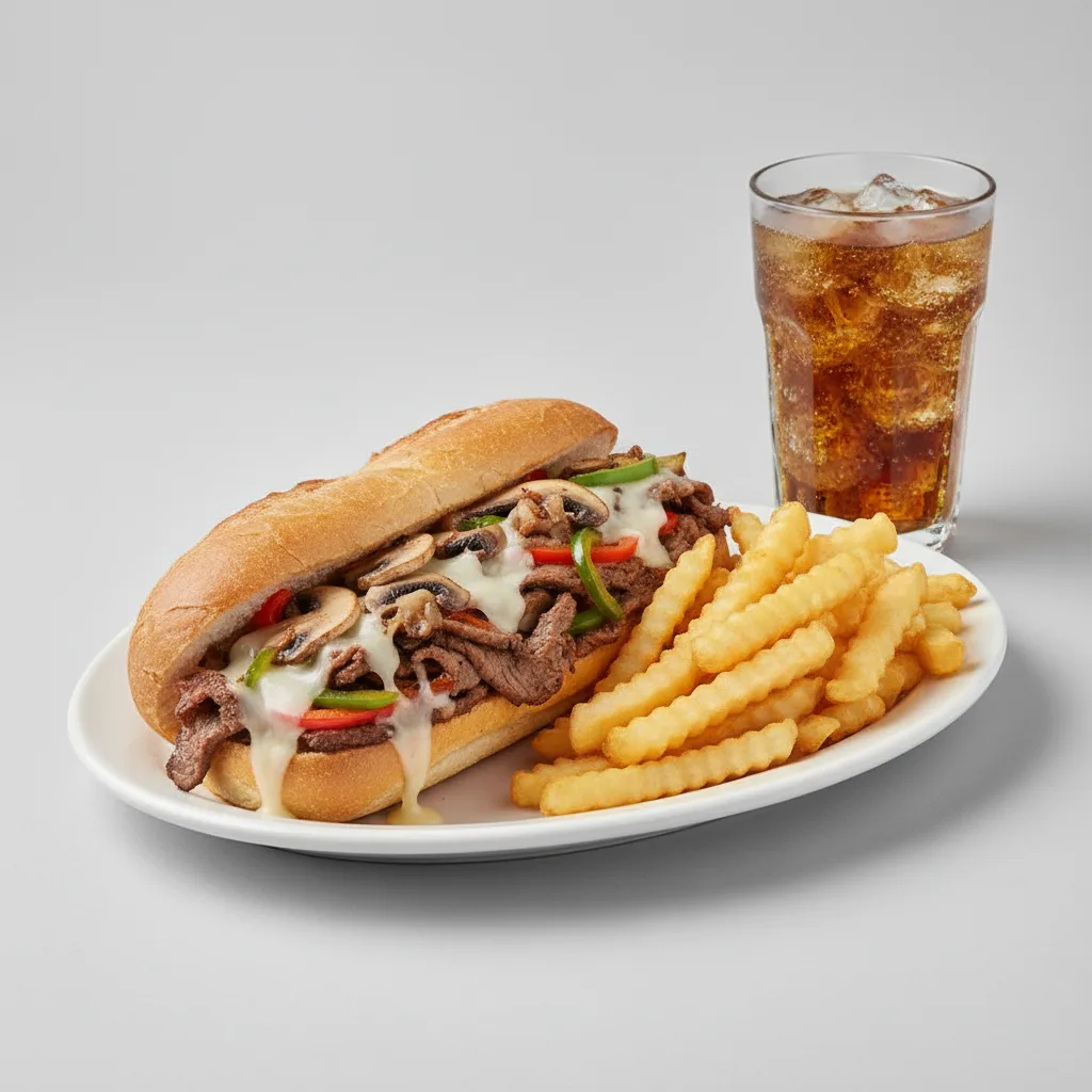 Philly Cheesesteak Combo Philly Cheesesteak Combo