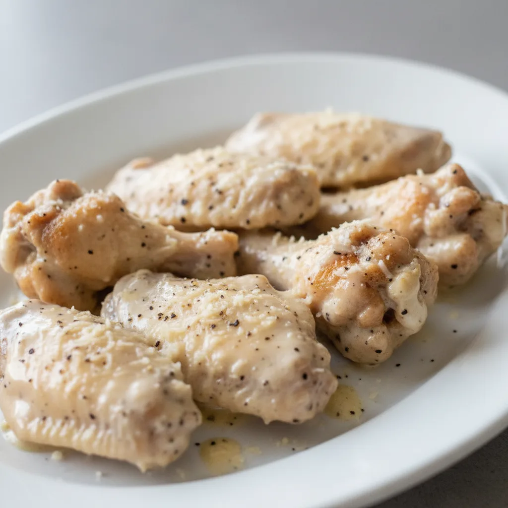 Wings (6 Pcs) - Garlic Parmesan Wings (6 Pcs) - Garlic Parmesan