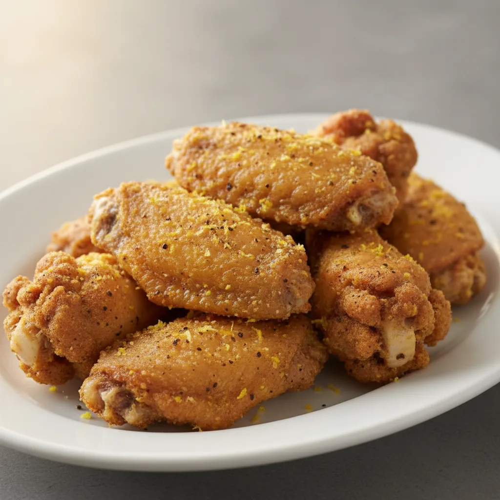 Wings (8 Pcs) - Lemon Pepper Wings (8 Pcs) - Lemon Pepper
