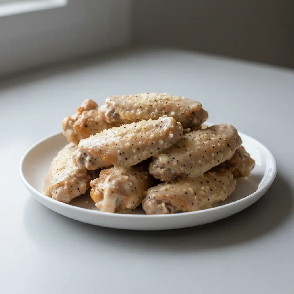Wings (8 Pcs) - Garlic Parmesan Wings (8 Pcs) - Garlic Parmesan