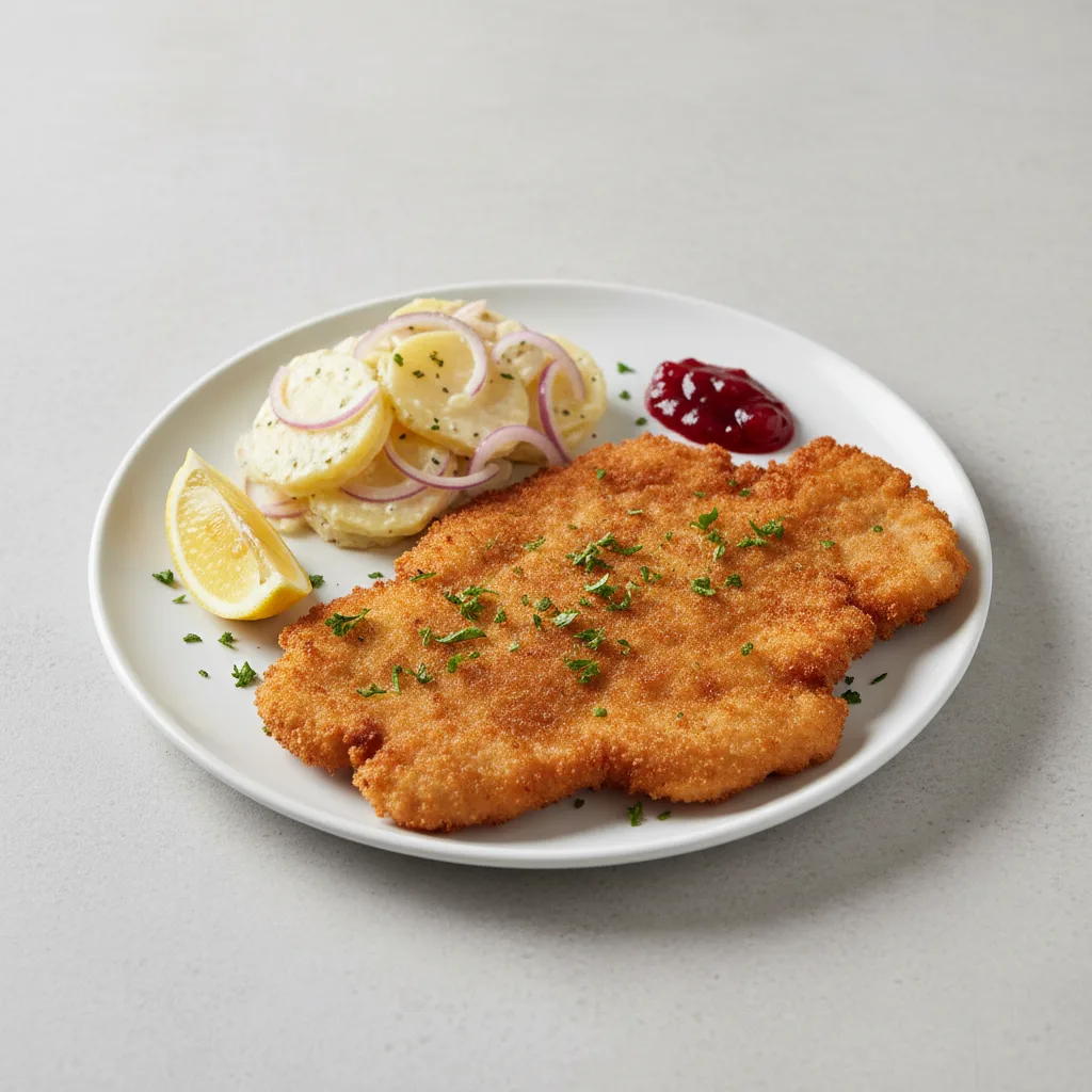 Classic Pork Cutlet Wiener Schnitzel