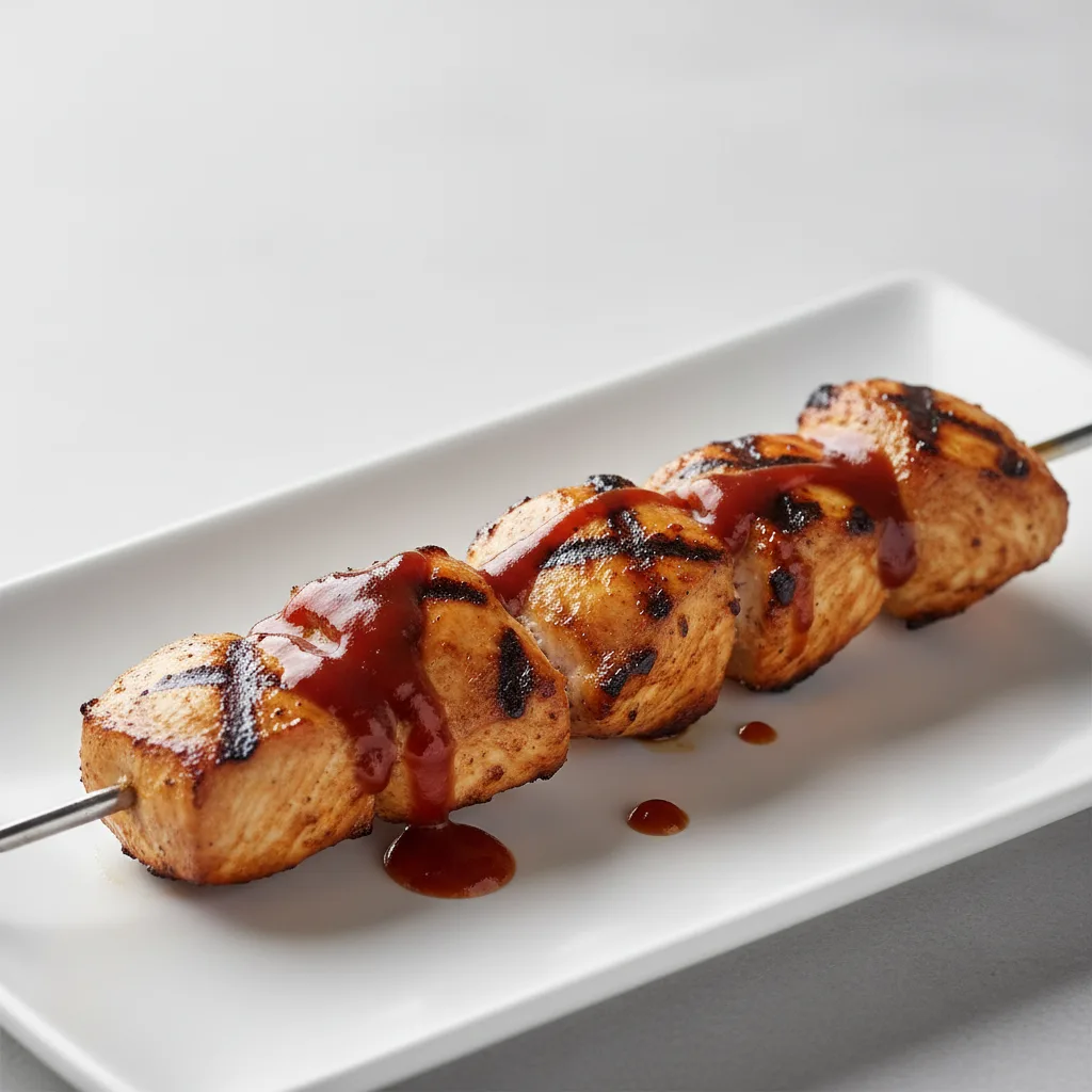 Bbq Chicken Skewer Bbq Chicken Skewer