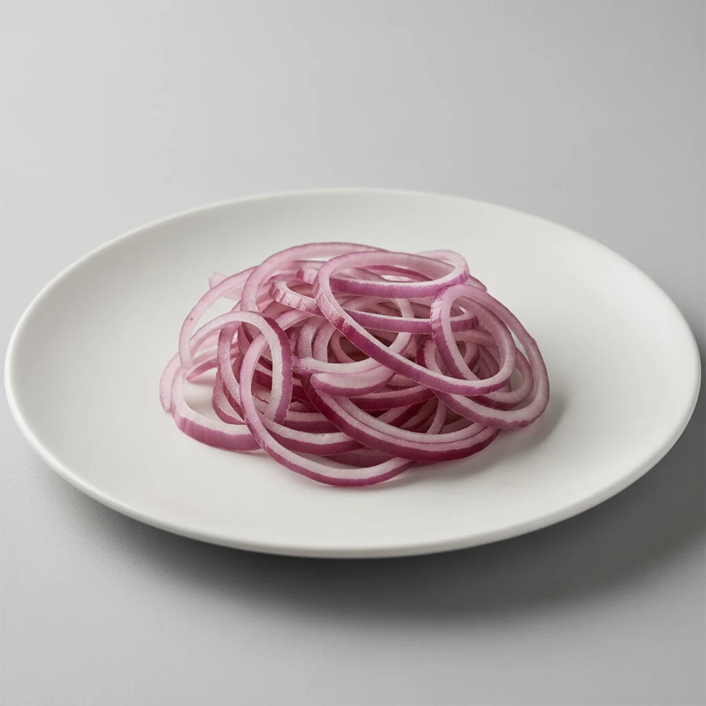 Sliced Red Onion Sliced Red Onion