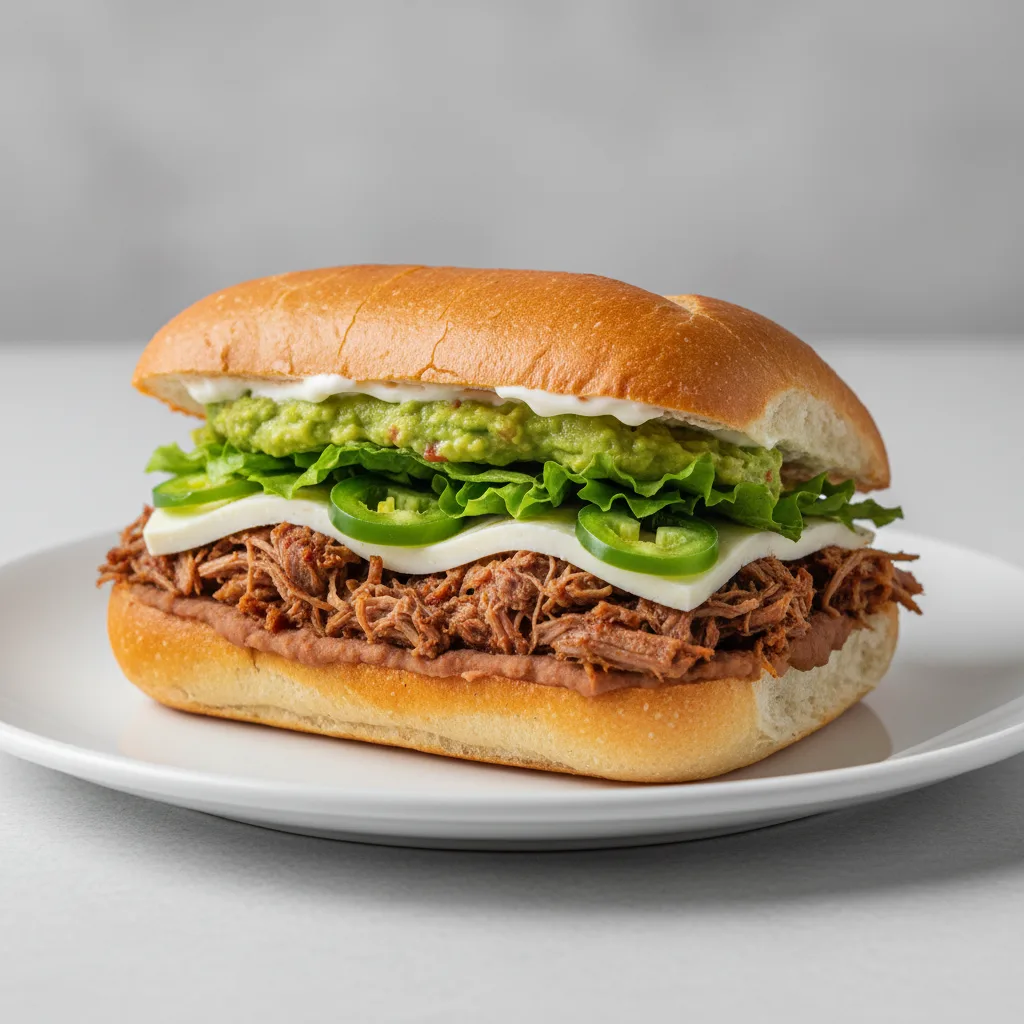 Barbacoa Beef Torta