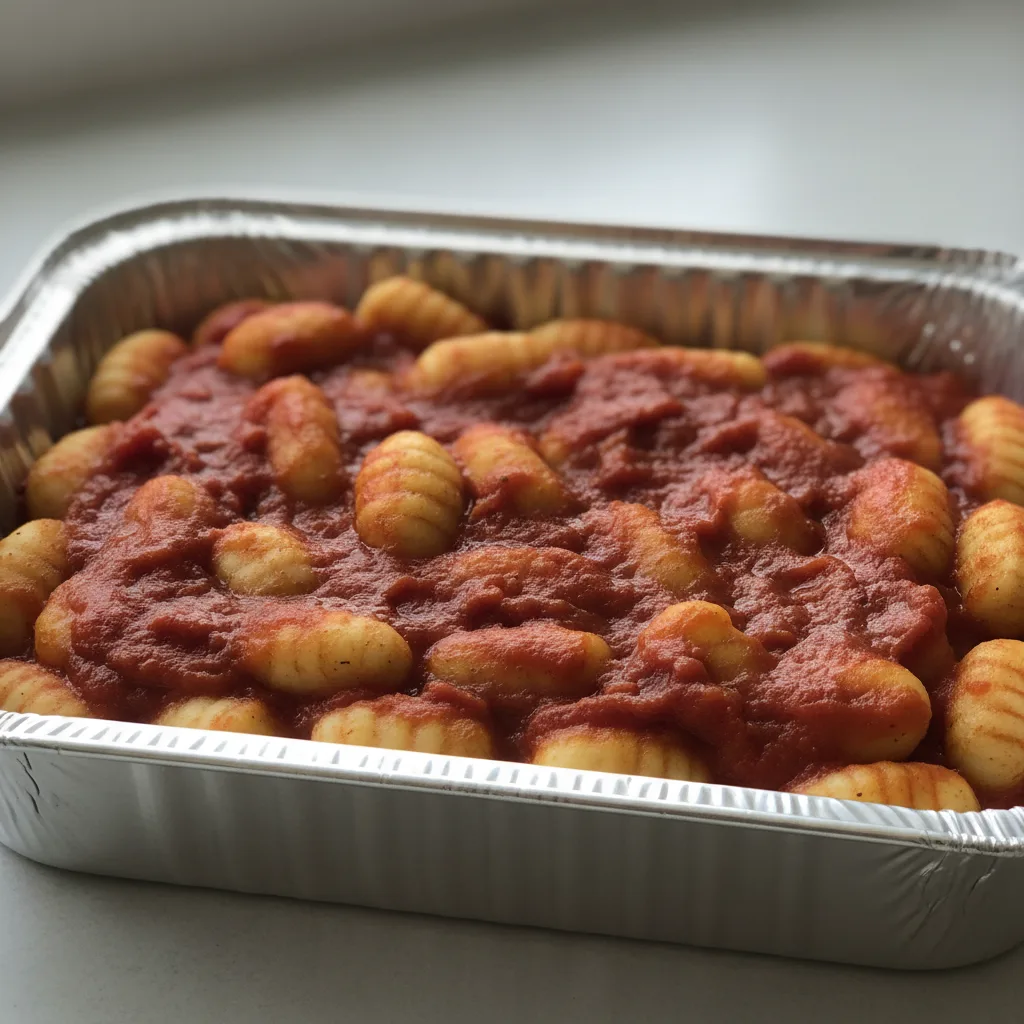 Gluten-free Gnocchi Al Pomodoro - Half Tray Gluten-free Gnocchi Al Pomodoro - Half Tray