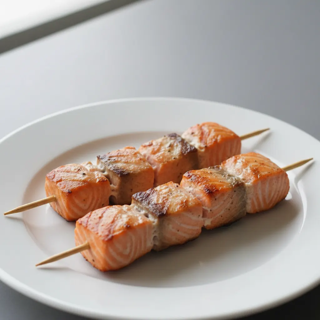 Salmon Kebab Salmon Kebab