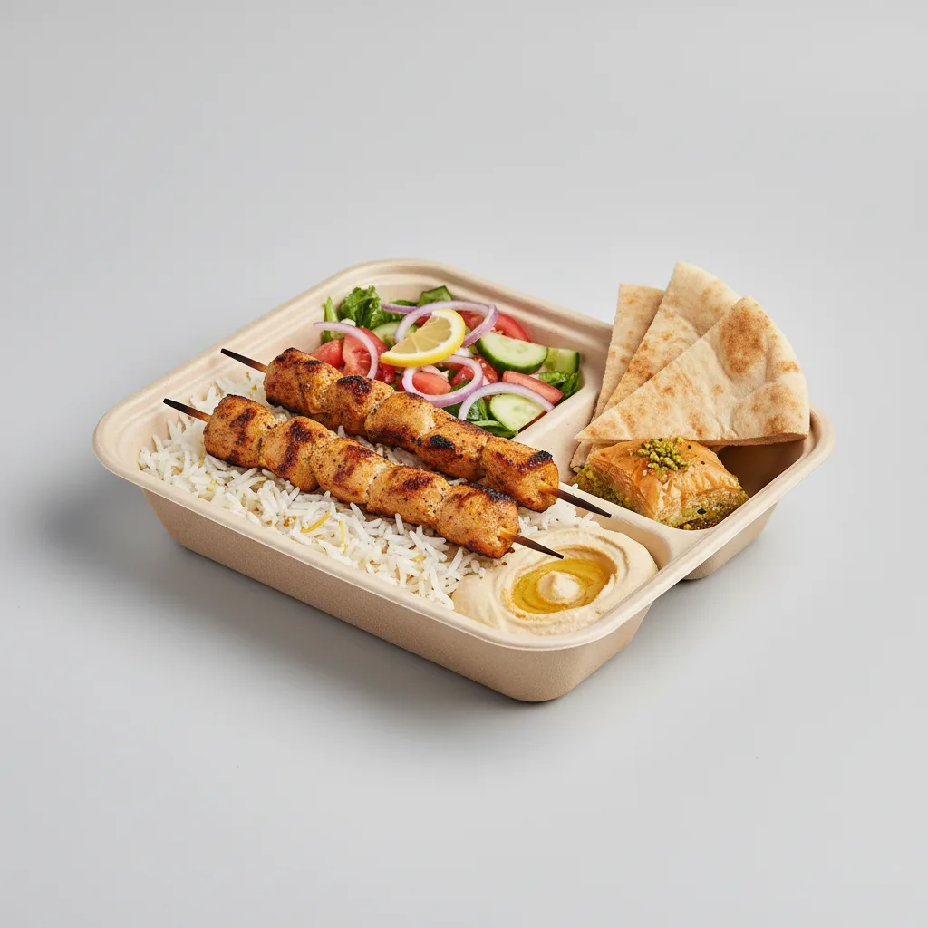 Chicken Kebab Boxed Meal Chicken Kebab Boxed Meal