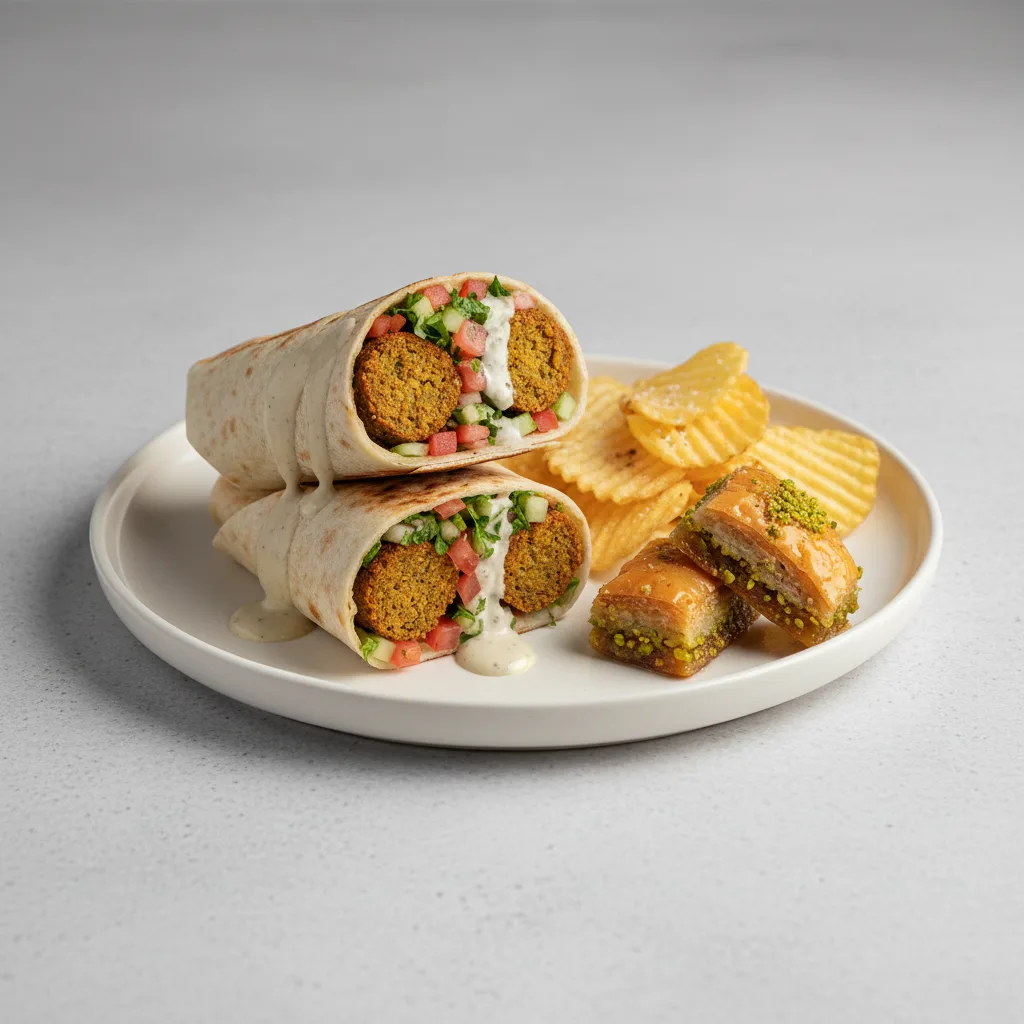 Falafel Sandwich - Wrap Falafel Sandwich - Wrap