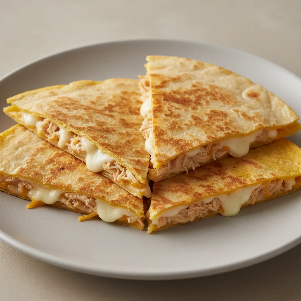 Quesadillas - Chicken (mixed Tortillas) Quesadillas - Chicken (mixed Tortillas)